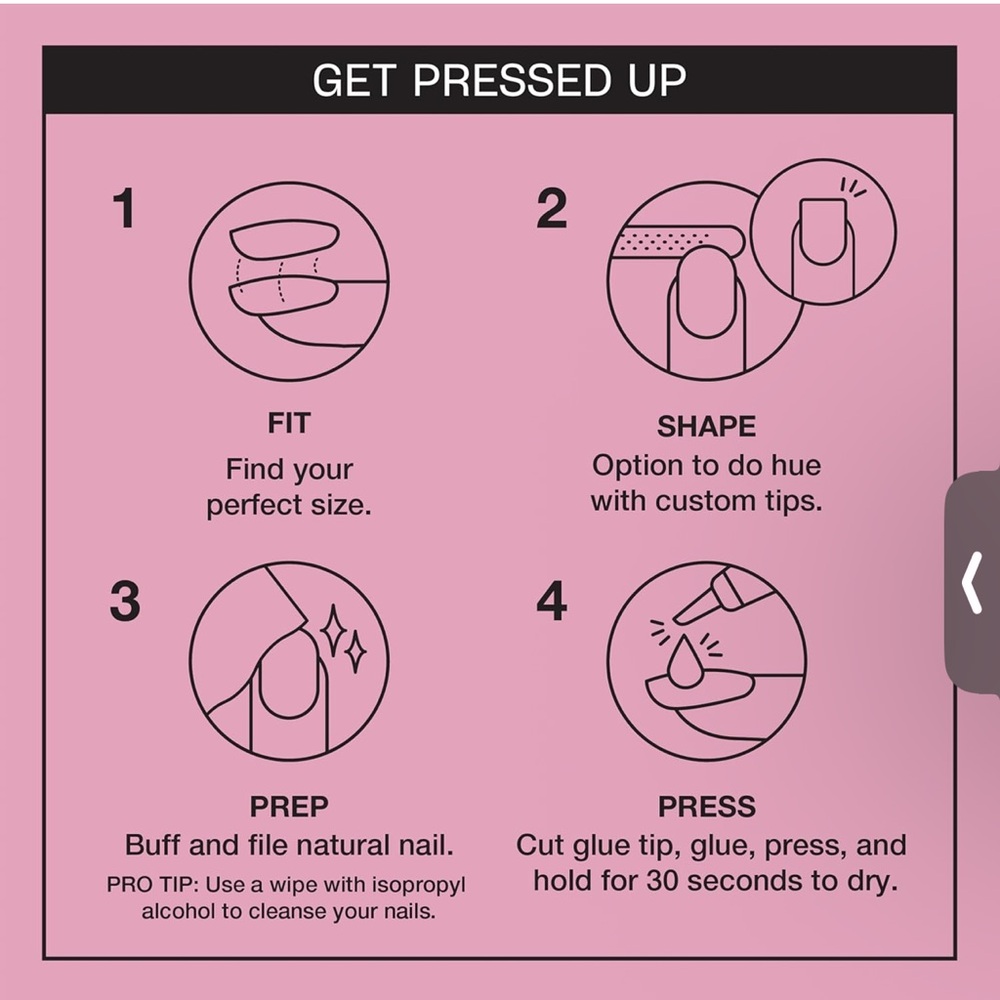 Princesses Rule! | OPI On Point Instant Press-On Mani - Light Pink - Picture 4 of 6